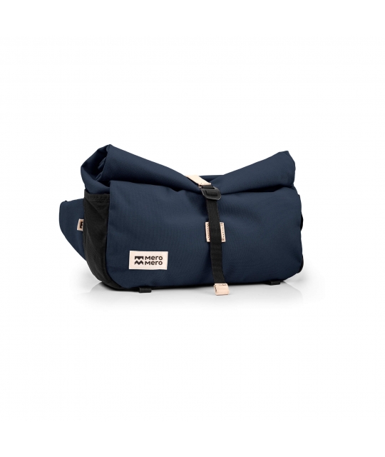 Sac à dos WANAKA NAVY CUIR CREME